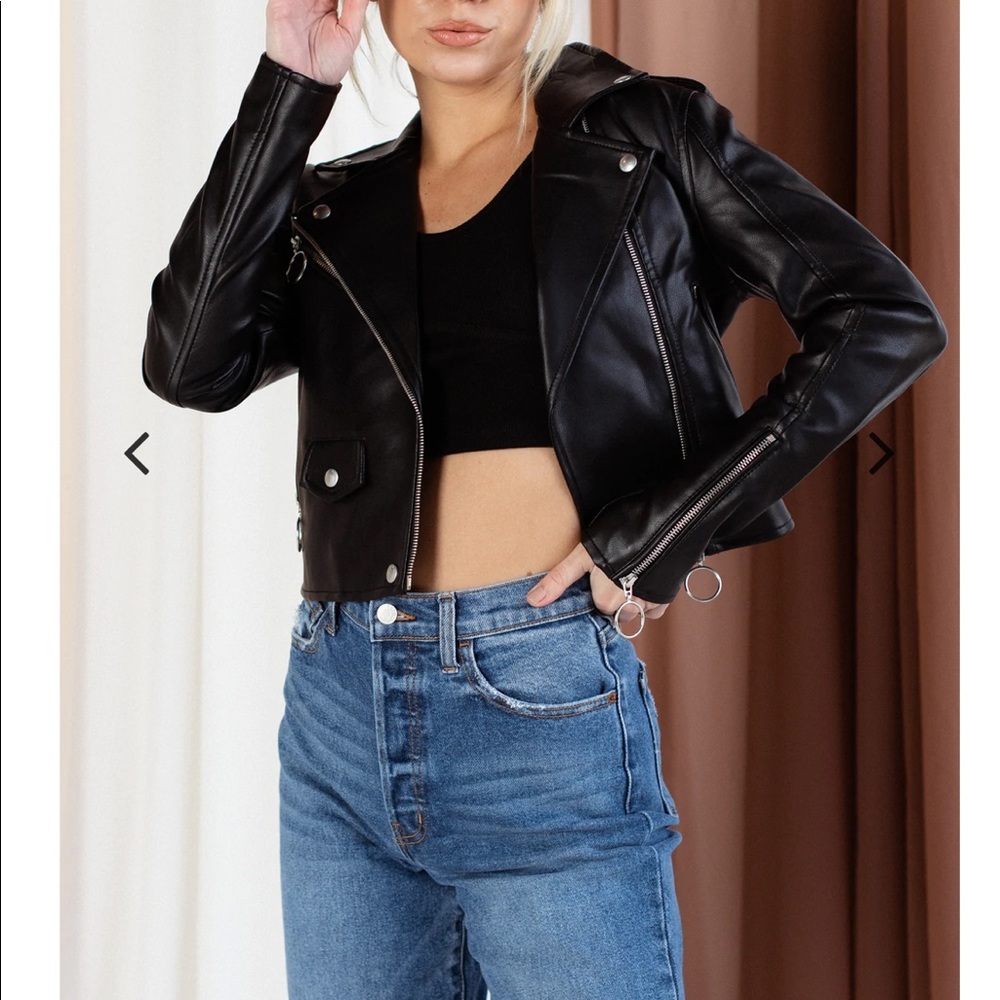 BLANK NYC Faux Leather Jacket